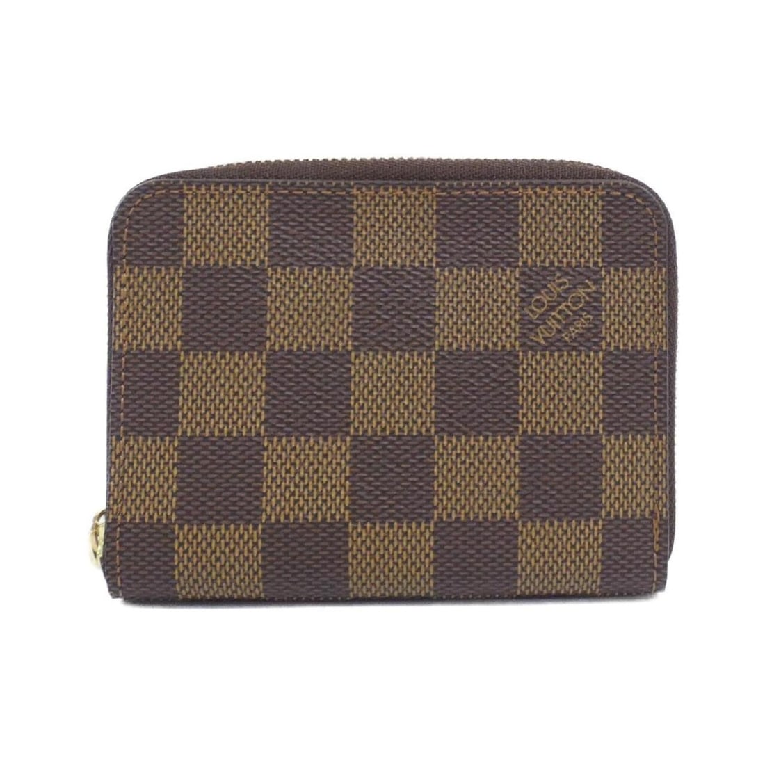 Louis Vuitton Damier Zippy Coin Purse N63070 Wallet/Coin Case: --- Catalog ---Category: SizeSize (HxWxD): 9cm x 11cm x 2cm / 3.54'' x 4.33'' x 0.78''Category: DesignType: Coin purse/coin caseColor: EbeneGender: Women,MenMaterial: Coated canvas Category: