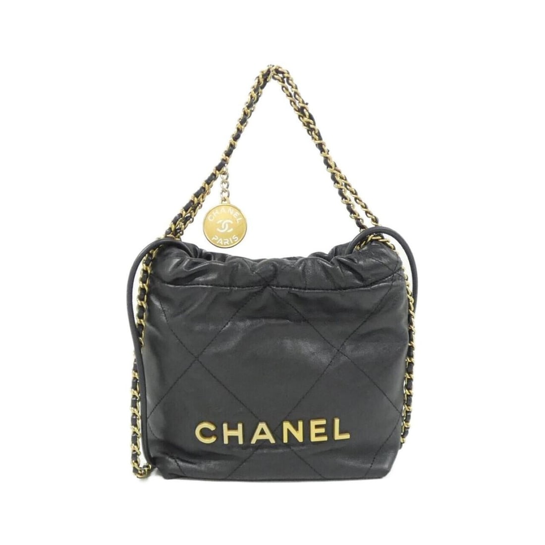 Chanel 22 Line MINI AS3980 Handbag: --- Catalog ---Category: SizeWeight: 450g / 15.87oz.Size (HxWxD): 19cm x 18cm x 6cm / 7.48'' x 7.08'' x 2.36''Strap Length: 115cm / 45.27''Handle Length: 34cm / 13.38''Category: DesignType: