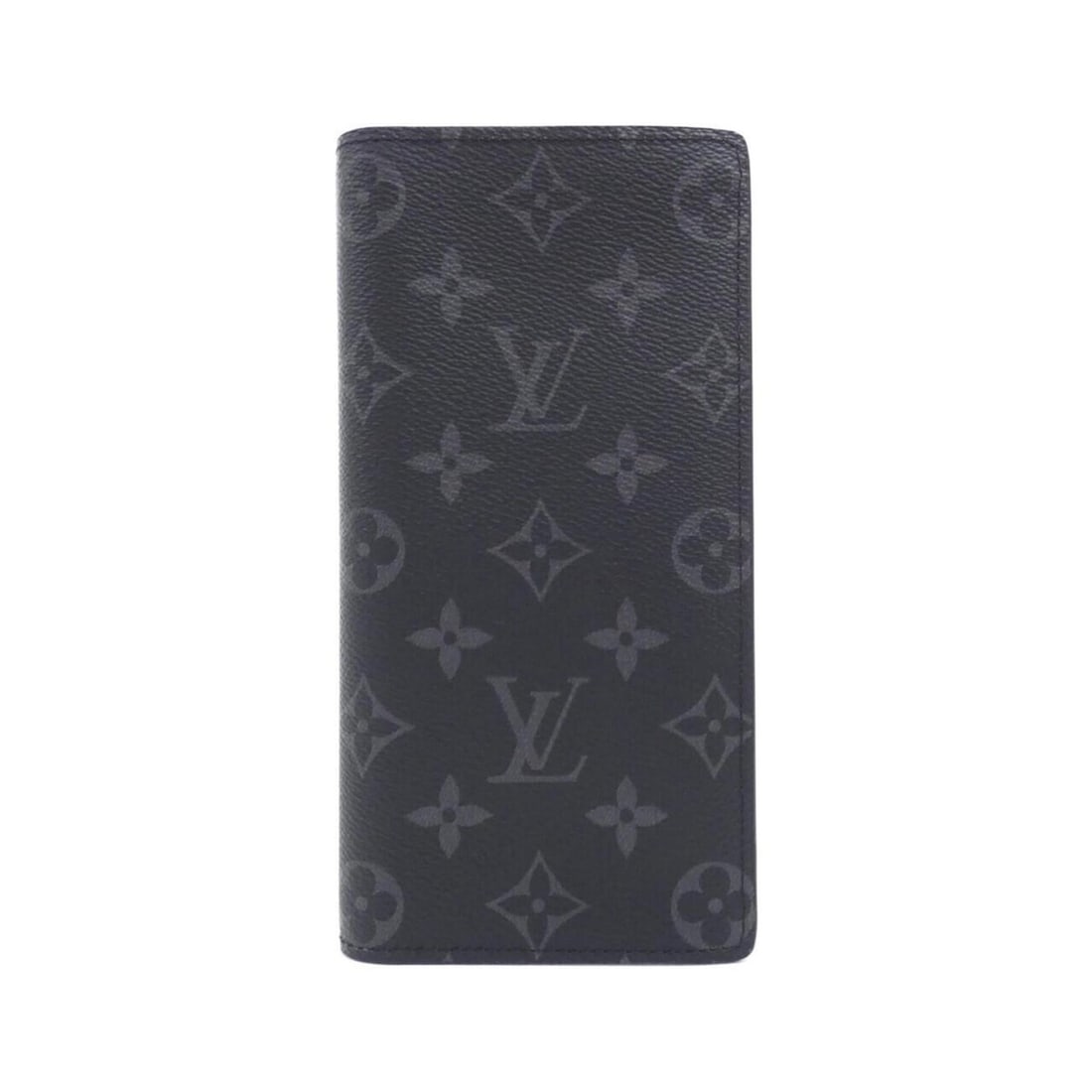 Louis Vuitton Monogram Eclipse Portefeuille Brazza M61697 Wallet: --- Catalog ---Category: SizeSize (HxWxD): 19cm x 10cm x 2cm / 7.48'' x 3.93'' x 0.78''Category: DesignType: Long wallet (bi-fold)Color: BlackGender: MenMaterial: Coated canvas Category: GeneralLine: