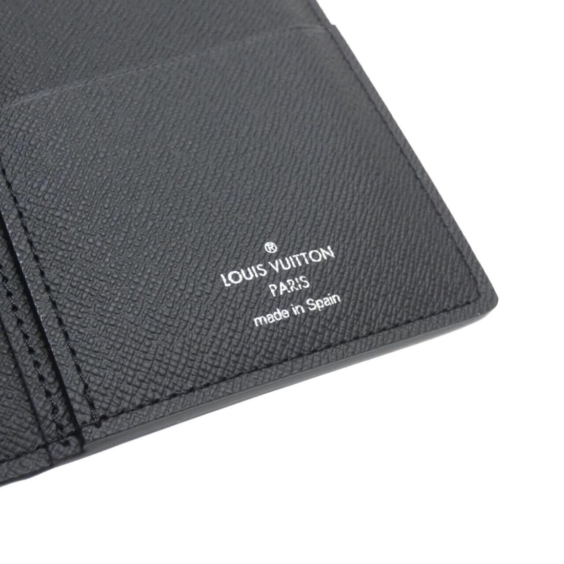 Louis Vuitton Monogram Eclipse Portefeuille Brazza M61697 Wallet - 3