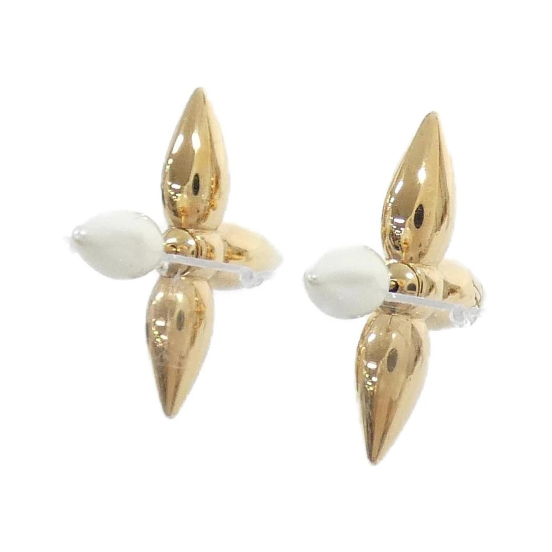 Louis Vuitton Bouclédreilles Studs Louisette M00950 Earrings: --- Catalog ---Category: SizeSize (HxWxD): 30.00mm x 32.00mm / 1.18'' x 1.26''Category: DesignType: Stud earringsColor: Gold, WhiteGender: WomenCategory: GeneralMPN: M00950Brand: Louis Vuitton---