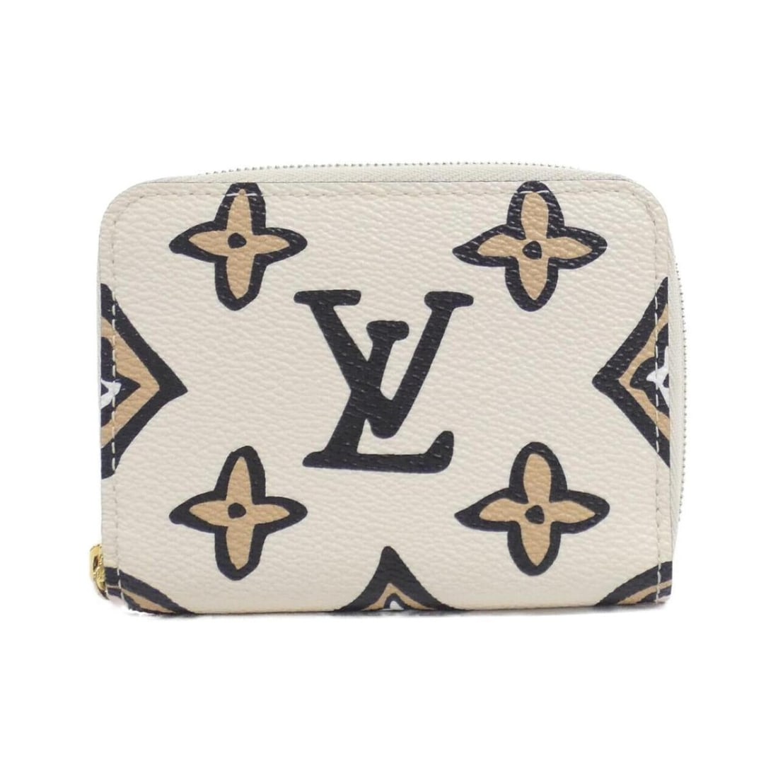 Louis Vuitton Wild at Heart Zippy Coin Purse M80677 Wallet/Coin Case: --- Catalog ---Category: SizeSize (HxWxD): 8cm x 11cm x 2cm / 3.14'' x 4.33'' x 0.78''Category: DesignType: Coin purse/coin caseColor: BeigeGender: Men,WomenMaterial: Coated canvas Category: