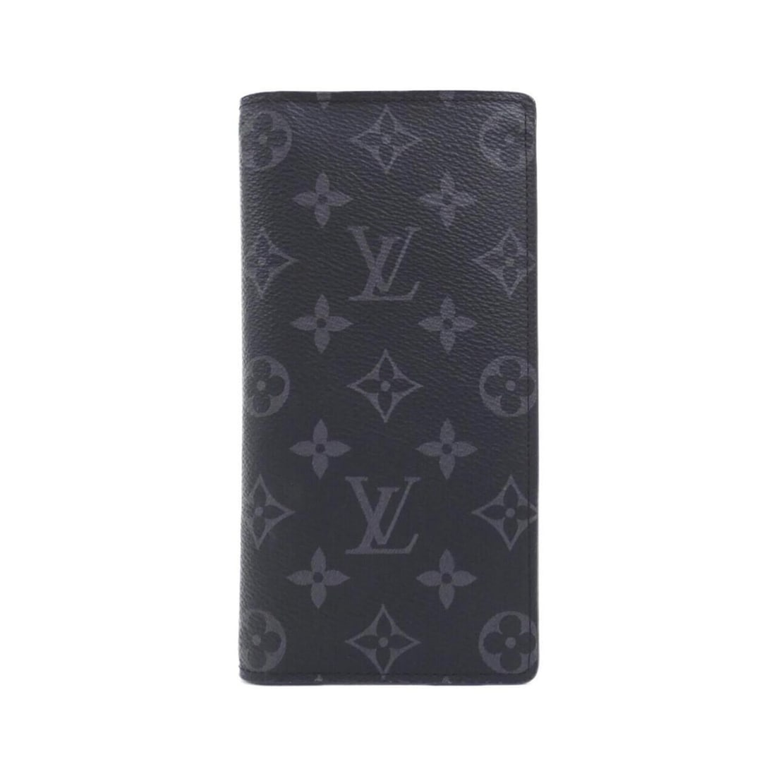 Louis Vuitton Monogram Eclipse Portefeuille Brazza M61697 Wallet: --- Catalog ---Category: SizeSize (HxWxD): 19cm x 10cm x 2cm / 7.48'' x 3.93'' x 0.78''Category: DesignType: Long wallet (bi-fold)Color: BlackGender: MenMaterial: Coated canvas Category: GeneralMPN: M