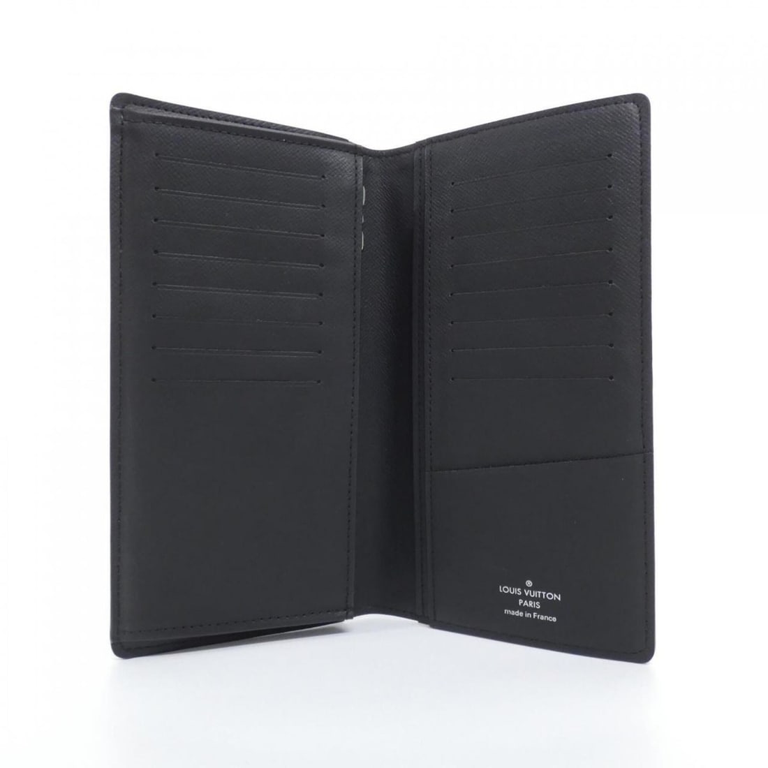 Louis Vuitton Monogram Eclipse Portefeuille Brazza M61697 Wallet - 2