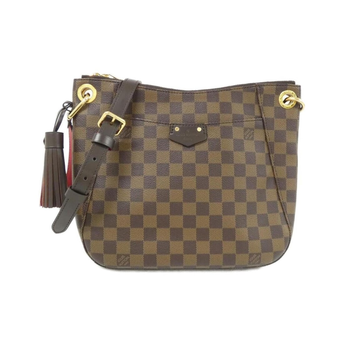 Louis Vuitton Damier South Bank N42230 Shoulder Bag: --- Catalog ---Category: SizeSize (HxWxD): 26cm x 25cm x 6cm / 10.23'' x 9.84'' x 2.36''Category: DesignType: Shoulder bagColor: EbeneGender: WomenMaterial: Coated canvas Hardware Color: GoldCategory: