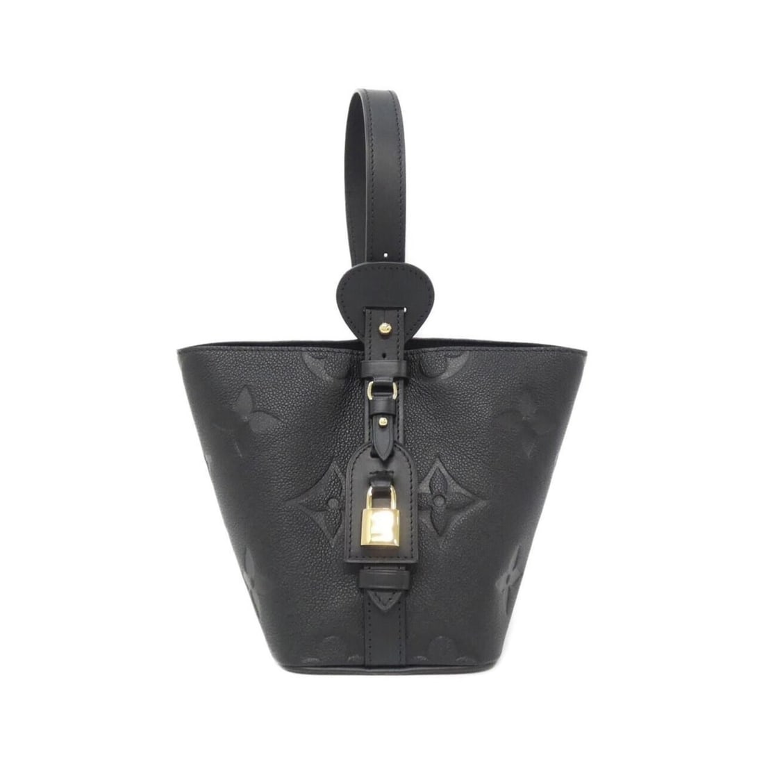 Louis Vuitton Monogram Empreinte All In BB M13480 Handbag: --- Catalog ---Category: SizeSize (HxWxD): 18cm x 24cm x 12cm / 7.08'' x 9.44'' x 4.72''Category: DesignType: Handbag, PouchColor: BlackGender: WomenMaterial: Leather Hardware Color: GoldLeather/Fur T