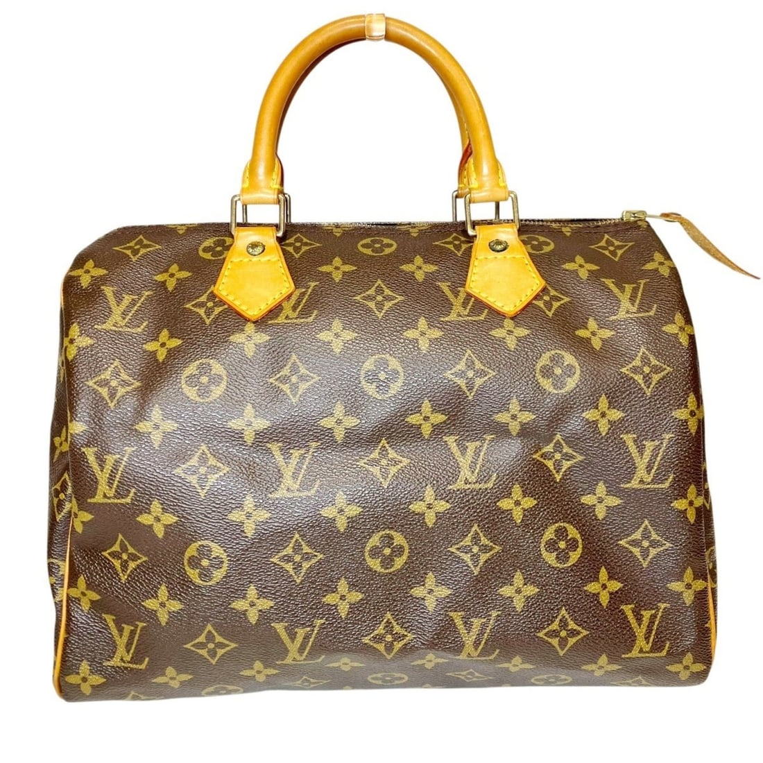 Louis Vuitton Speedy 30 Handbag, Monogram Canvas, M41526: --- Catalog ---Category: SizeSize (HxWxD): 22cm x 30cm x 20cm / 8.66'' x 11.81'' x 7.87''Handle Length: 23cm / 9.05''Category: DesignType: HandbagColor: BrownGender: WomenClosure: ZipperMaterial: