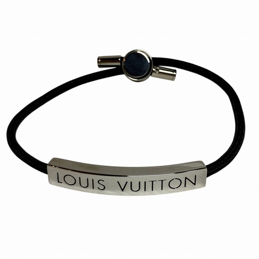Louis Vuitton LV Space Bracelet, Total Weight 22g, Alloy and Nylon, M67417: --- Catalog ---Category: SizeWeight: 22g / 0.77oz.Diameter: 23cm / 9.05''Category: DesignType: Charm braceletGender: WomenMaterial: Alloy, NylonCategory: GeneralBrand: Louis Vuitton--- Item List ---Se