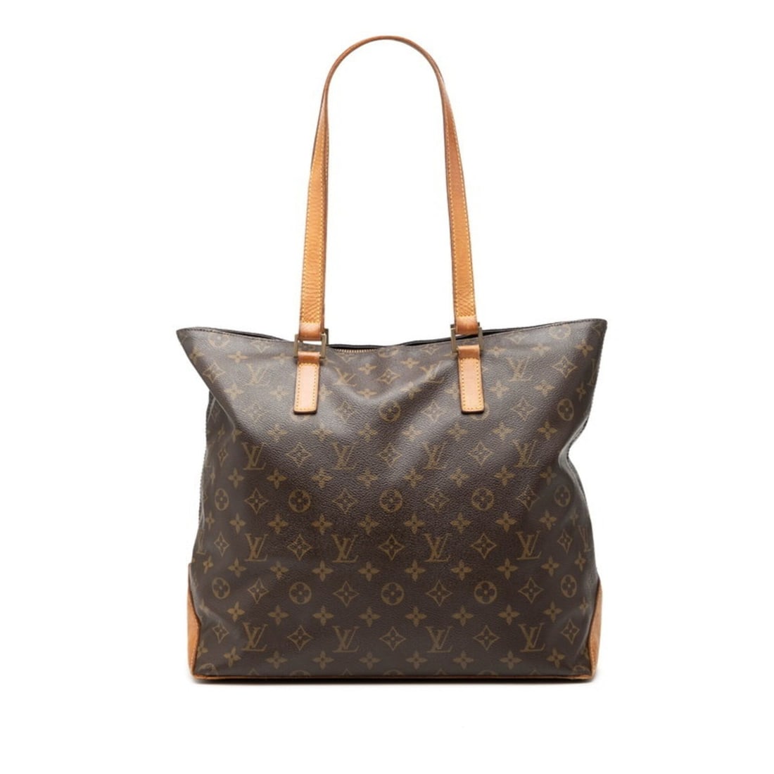 Louis Vuitton Monogram Cabas Mezzo Shoulder Bag Tote M51151 Brown Leather Women's LOUIS VUITTON: --- Catalog ---Category: SizeSize (HxWxD): 32cm x 35cm x 16cm / 12.59'' x 13.77'' x 6.29''Category: DesignType: Shoulder bag, Tote bagColor: BrownGender: WomenMaterial: PVC , Leather Category: General