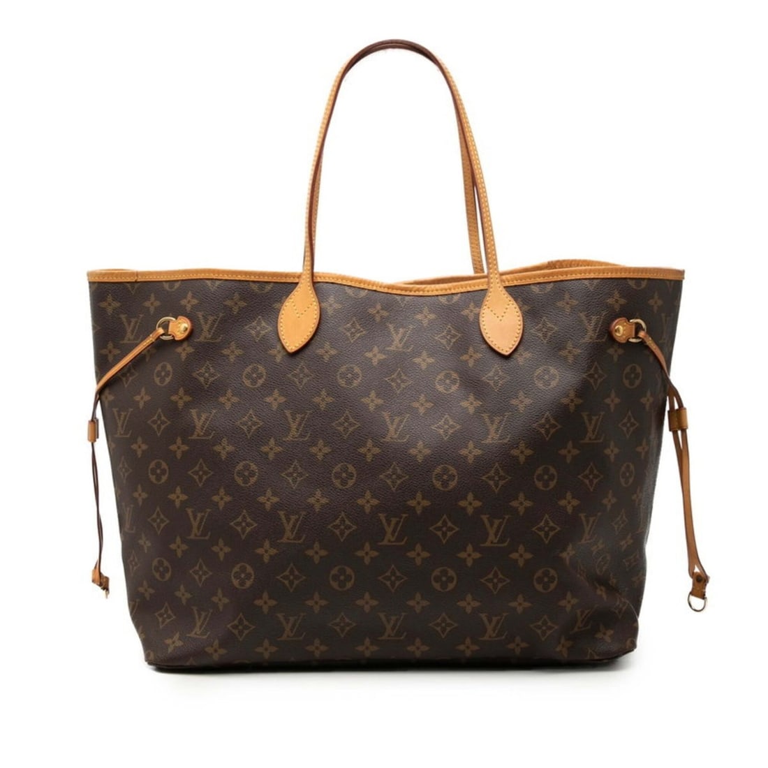 Louis Vuitton Monogram Neverfull GM Tote Bag Shoulder M40157 Brown Leather Women's LOUIS VUITTON (1 of 10)