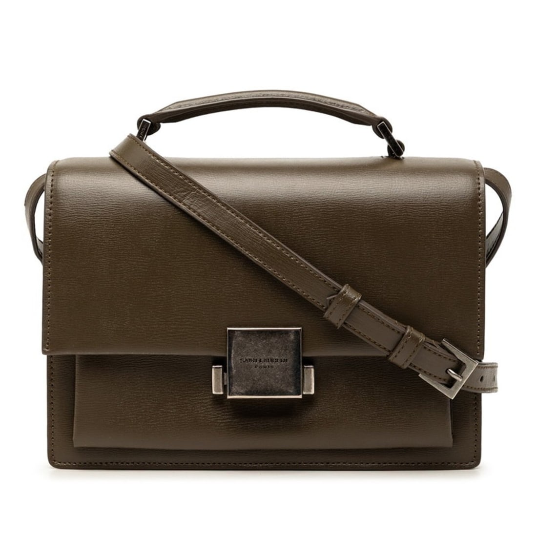 Saint Laurent Logo Handbag Shoulder Bag 2-Way 482051 Brown Leather Women's SAINT LAURENT: --- Catalog ---Category: SizeSize (HxWxD): 15.5cm x 22cm x 5cm / 6.1'' x 8.66'' x 1.96''Category: DesignType: Handbag, Shoulder bagColor: BrownGender: WomenMaterial: Leather Category: GeneralMPN: 4820