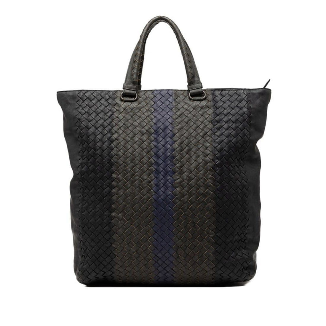 Bottega Veneta Intrecciato Tote Bag, Black, Khaki, Navy Leather, Women's BOTTEGAVENETA: --- Catalog ---Category: SizeSize (HxWxD): 37cm x 31cm x 17cm / 14.56'' x 12.2'' x 6.69''Category: DesignType: Tote bagColor: Black, Khaki, NavyGender: WomenMaterial: Leather Category: GeneralBrand: B