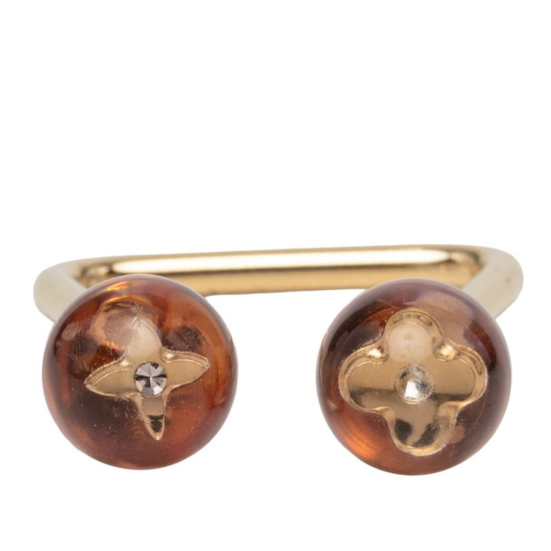 Louis Vuitton Bague Bubble Ring, Gold Pink Plated Plastic Ring for Women.: --- Catalog ---Category: SizeJP Size: 6US Size: 3.5Category: DesignType: Band ringColor: Gold, PinkGender: WomenMaterial: PlasticCategory: GeneralBrand: Louis Vuitton--- Item List ---Section: Conditio