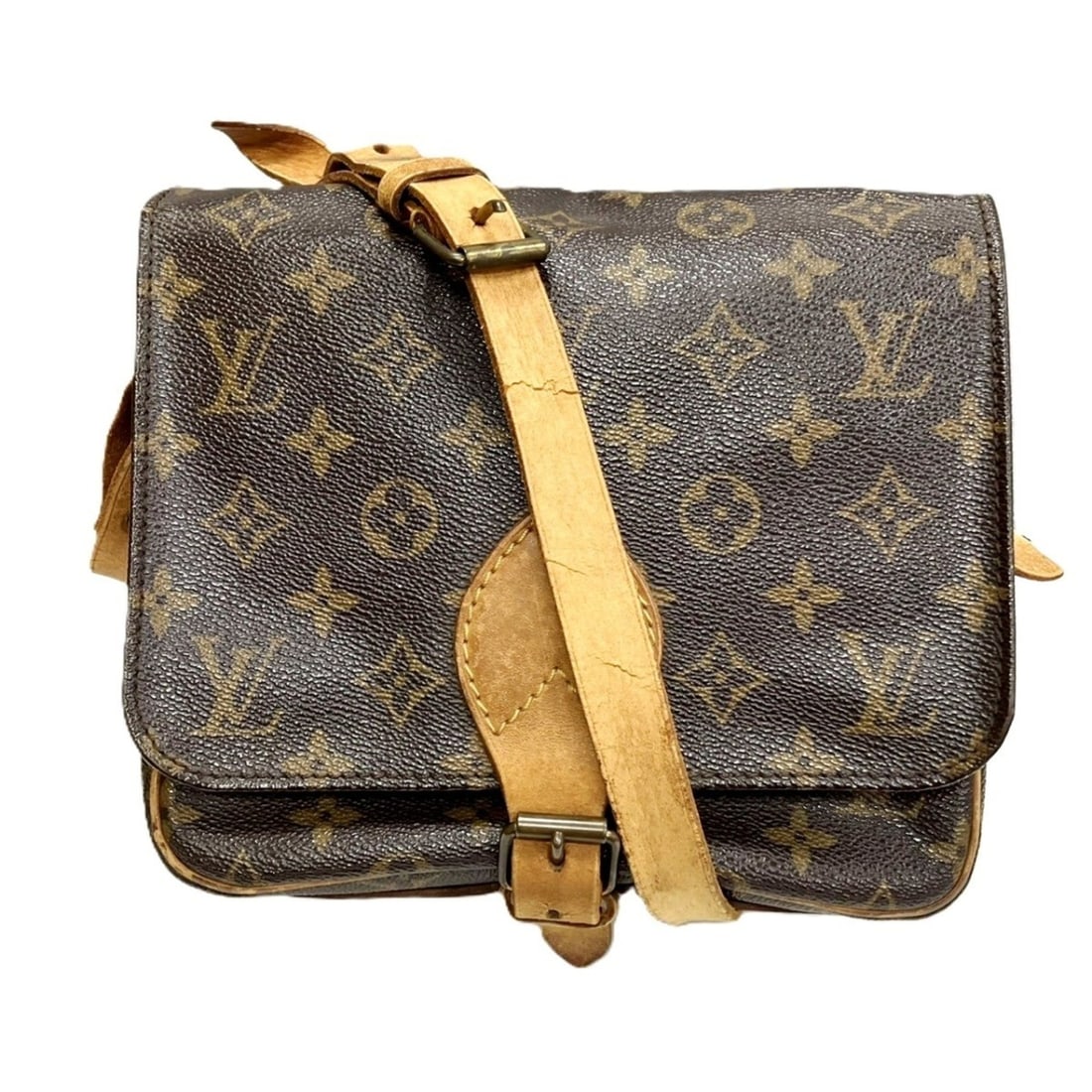 Louis Vuitton LOUIS VUITTON Cartouchiere MM Shoulder Bag Monogram Toile M51253: --- Catalog ---Category: SizeSize (HxWxD): 16cm x 18.5cm x 6cm / 6.29'' x 7.28'' x 2.36''Strap Length: 114cm - 124cm / 44.88'' - 48.81''Category: DesignType: Shoulder bagColor: BrownGender: WomenClosu