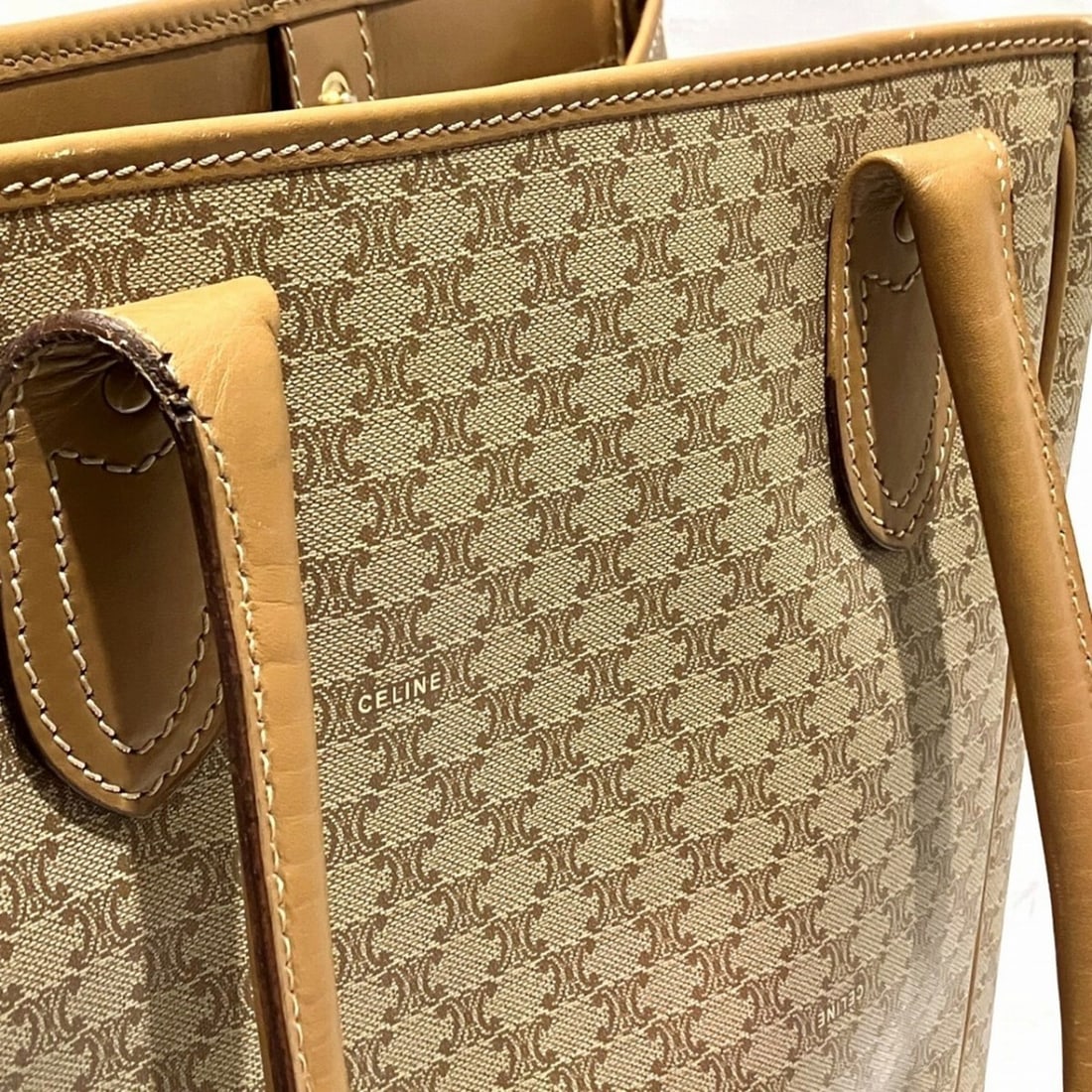 Celine shoulder bag, Macadam pattern - 7