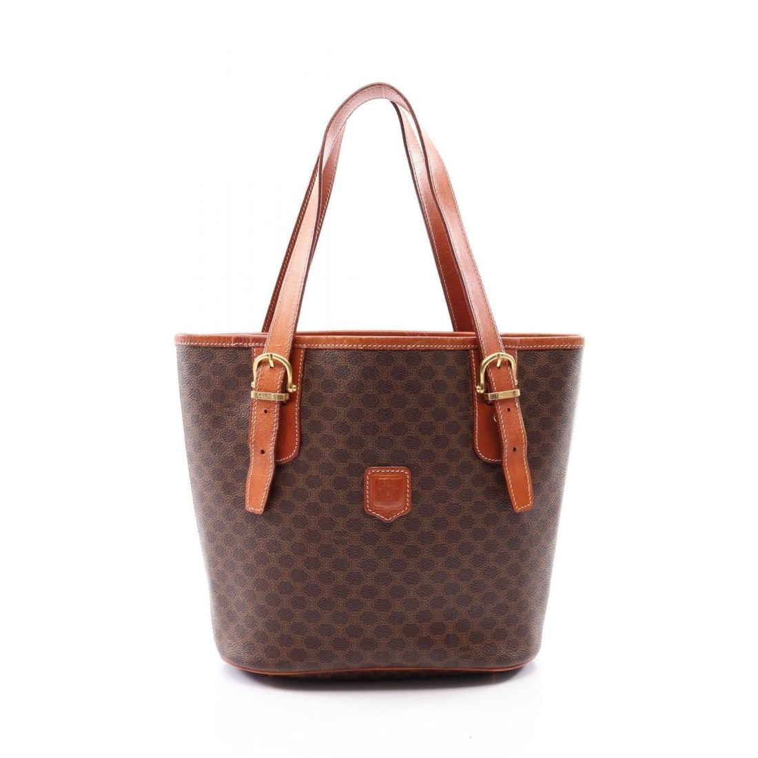 Celine Macadam Tote Bag Handbag, Coated Canvas Leather, Women's, Brown: --- Catalog ---Category: SizeSize (HxWxD): 23cm x 24cm x 13.5cm / 9.05'' x 9.44'' x 5.31''Category: DesignType: Handbag, Tote bagColor: BrownGender: WomenMaterial: Coated canvas , PVC , Leather Catego