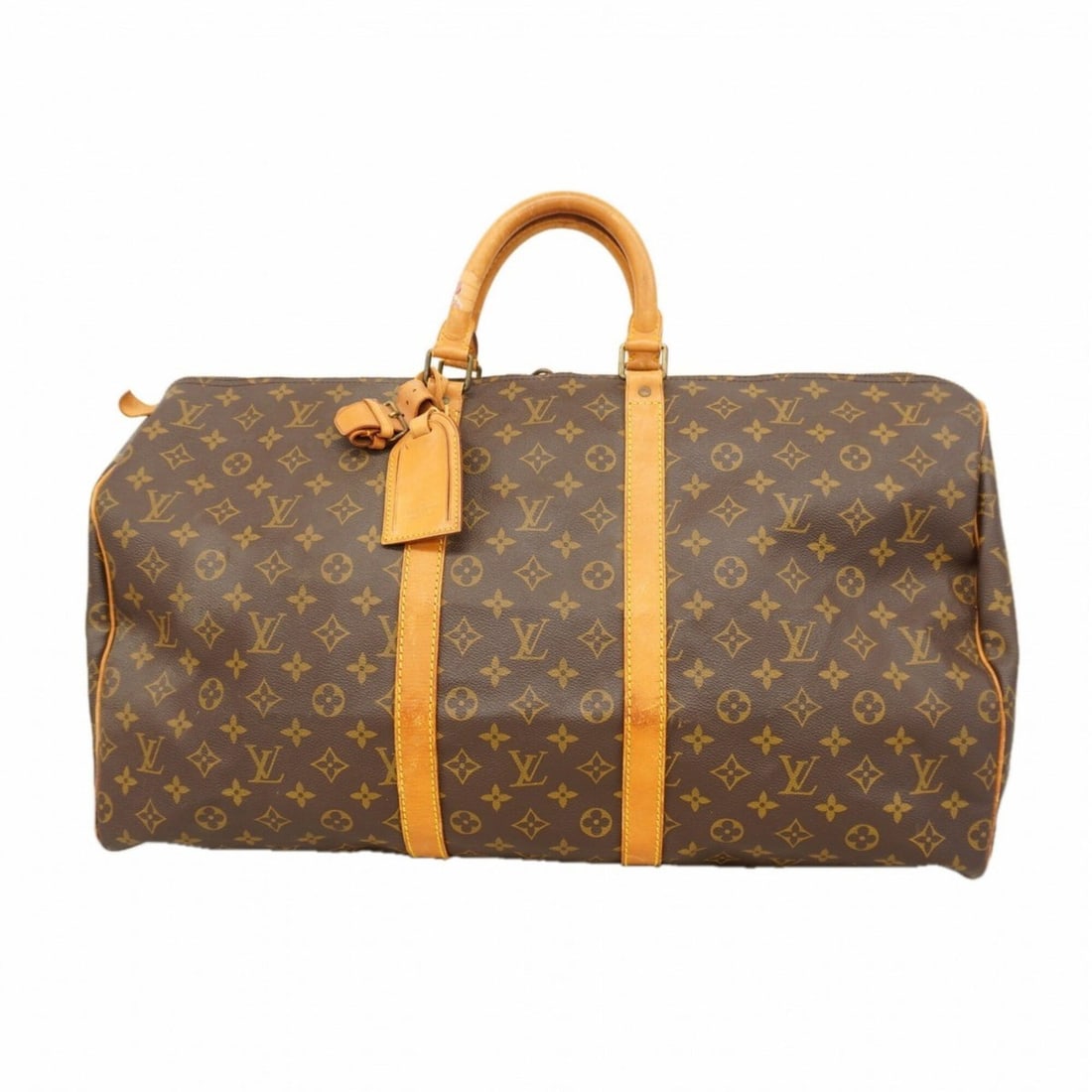 Louis Vuitton Bag/Boston Bag Monogram Keepall 55 M41424 Brown Men's/Women's P3022612: --- Catalog ---Category: SizeSize (HxWxD): 31cm x 56.5cm x 25cm / 12.2'' x 22.24'' x 9.84''Category: DesignType: Boston bagColor: BrownGender: Men,WomenCategory: GeneralMPN: M41424Brand: Louis Vuitton