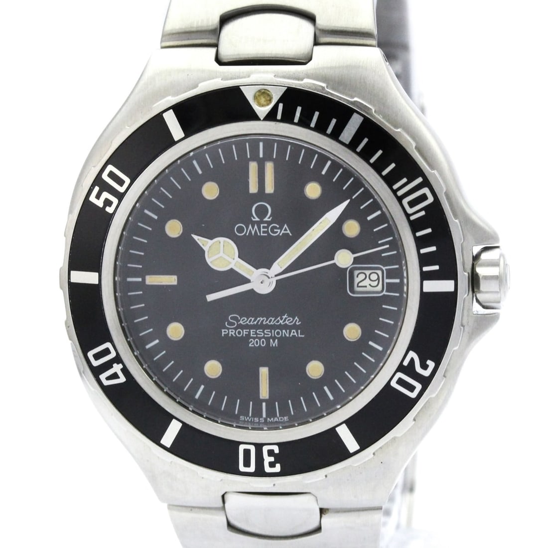 OMEGA Seamaster Professional 200M Quartz Mens Watch 396.1052 Polished: --- Catalog ---Category: SizeCase Diameter: 36mm / 1.42''Category: DesignType: WristwatchStyle: SportGender: MenColor (Dial): BlackMaterial (Band): Stainless steelMaterial (Case): Stainless steelCateg