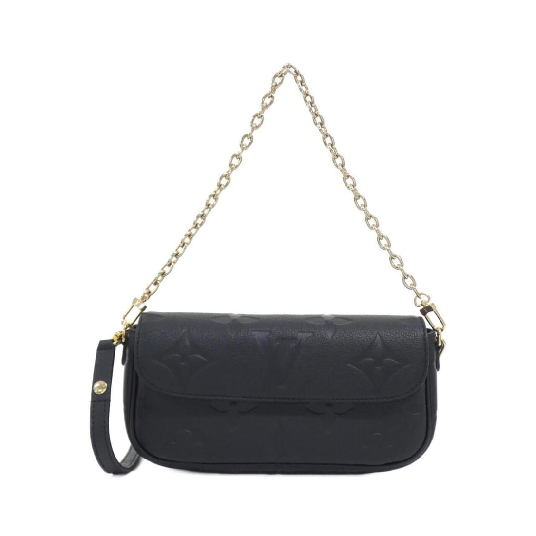 Louis Vuitton Monogram Empreinte Wallet on Chain Ivy M82154 Shoulder Bag: --- Catalog ---Category: SizeSize (HxWxD): 12cm x 23cm x 4cm / 4.72'' x 9.05'' x 1.57''Category: DesignType: Shoulder bagColor: BlackGender: Women,MenMaterial: Leather Leather/Fur Type: CalfskinCatego