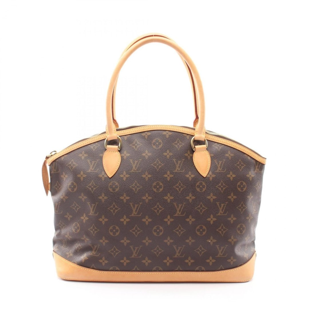 Louis Vuitton Lockit Horizontal Monogram Tote Bag Handbag, Coated Canvas and Leather, Monogram, (1 of 10)