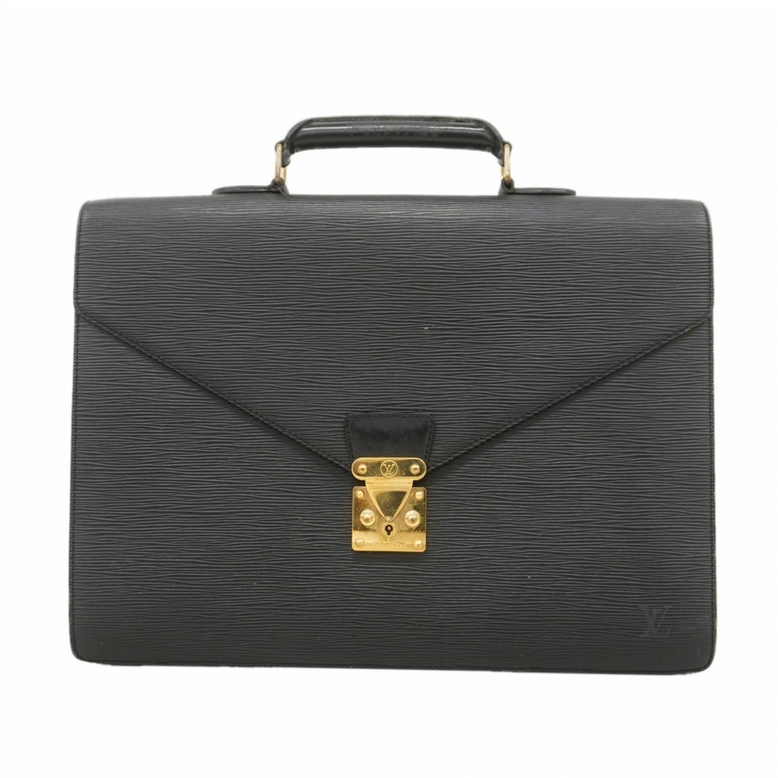 Louis Vuitton Epi Serviette Ambassador Bag M54412 Noir Men's: --- Catalog ---Category: SizeSize (HxWxD): 31cm x 41cm x 4cm / 12.2'' x 16.14'' x 1.57''Category: DesignType: BriefcaseColor: NoirGender: MenCategory: GeneralMPN: M54412Brand: Louis Vuitton--- Item Li