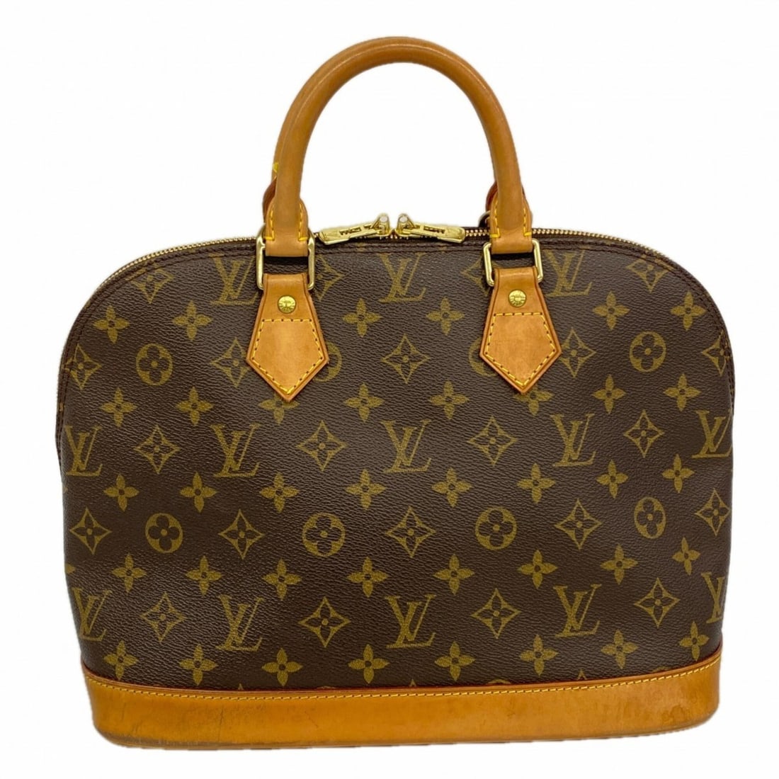 Louis Vuitton Alma Monogram Handbag M51130 Brown Women's (1 of 11)