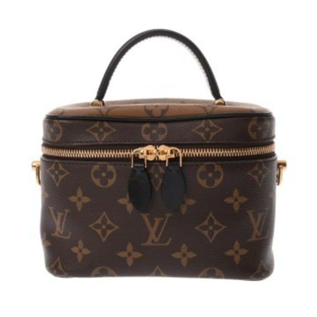LOUIS VUITTON Louis Vuitton Monogram Reverse Vanity NV PM Old Model Brown M45165 Women's Canvas Bag: --- Catalog ---Category: SizeSize (HxWxD): 13cm x 18cm x 10cm / 5.11'' x 7.08'' x 3.93''Category: DesignType: Vanity bagColor: BrownGender: WomenMaterial: Monogram Category: GeneralMPN: M45165Brand: L