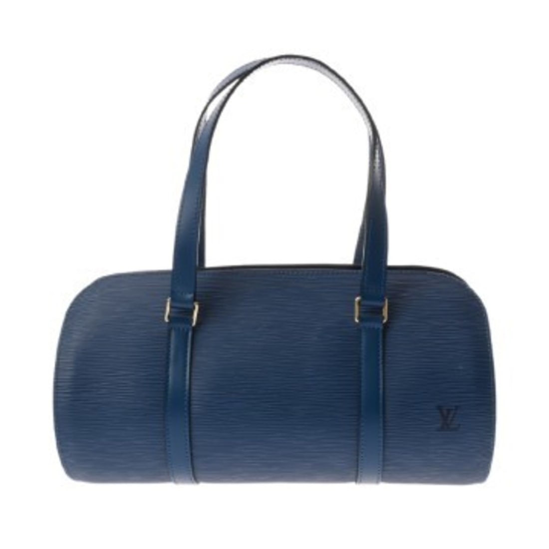 LOUIS VUITTON Louis Vuitton Epi Soufflot Toledo Blue M52225 Women's Leather Handbag A Rank Used (1 of 20)