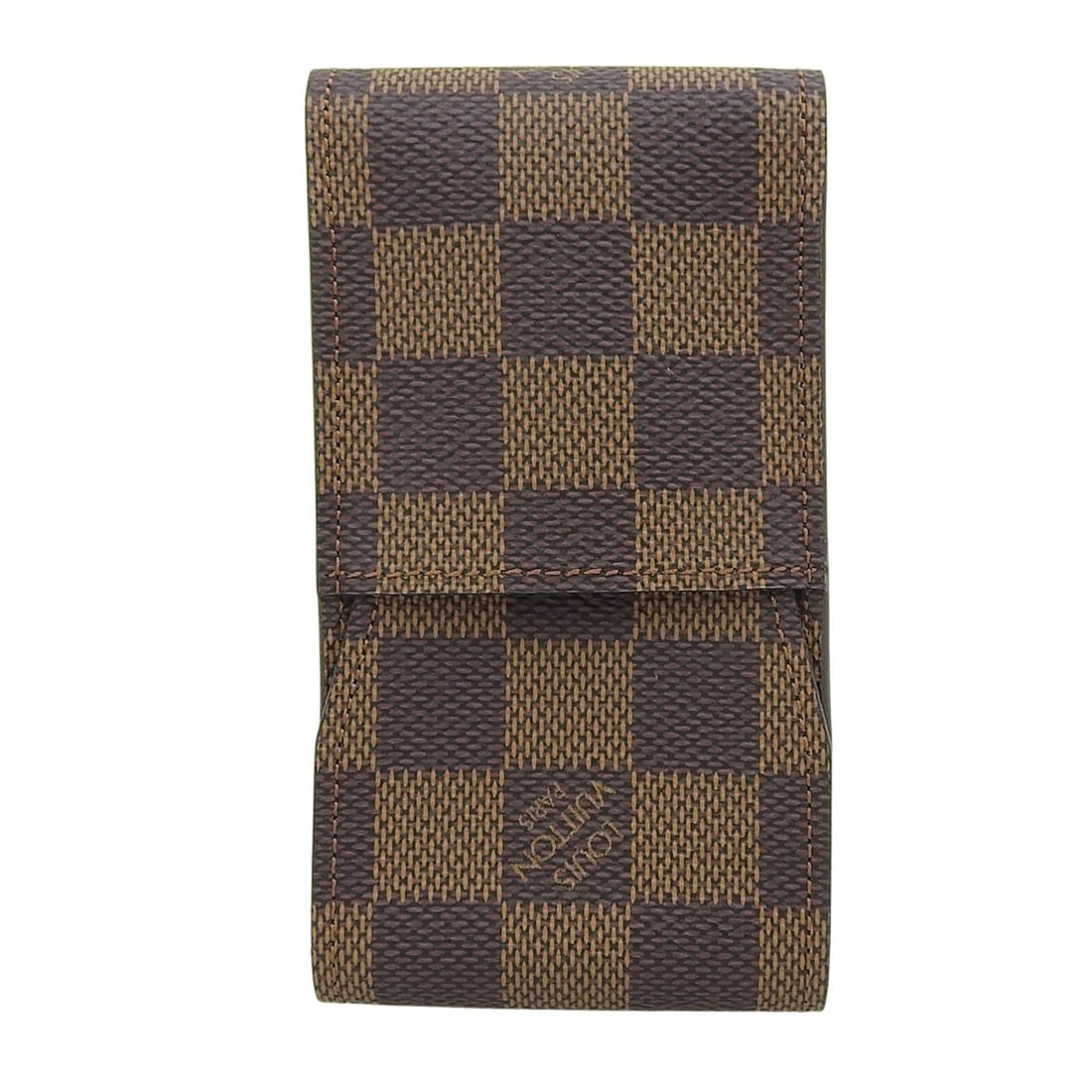 LOUIS VUITTON Etui Cigarette Case, Damier Ebene, Made in France, Men's. (1 of 20)
