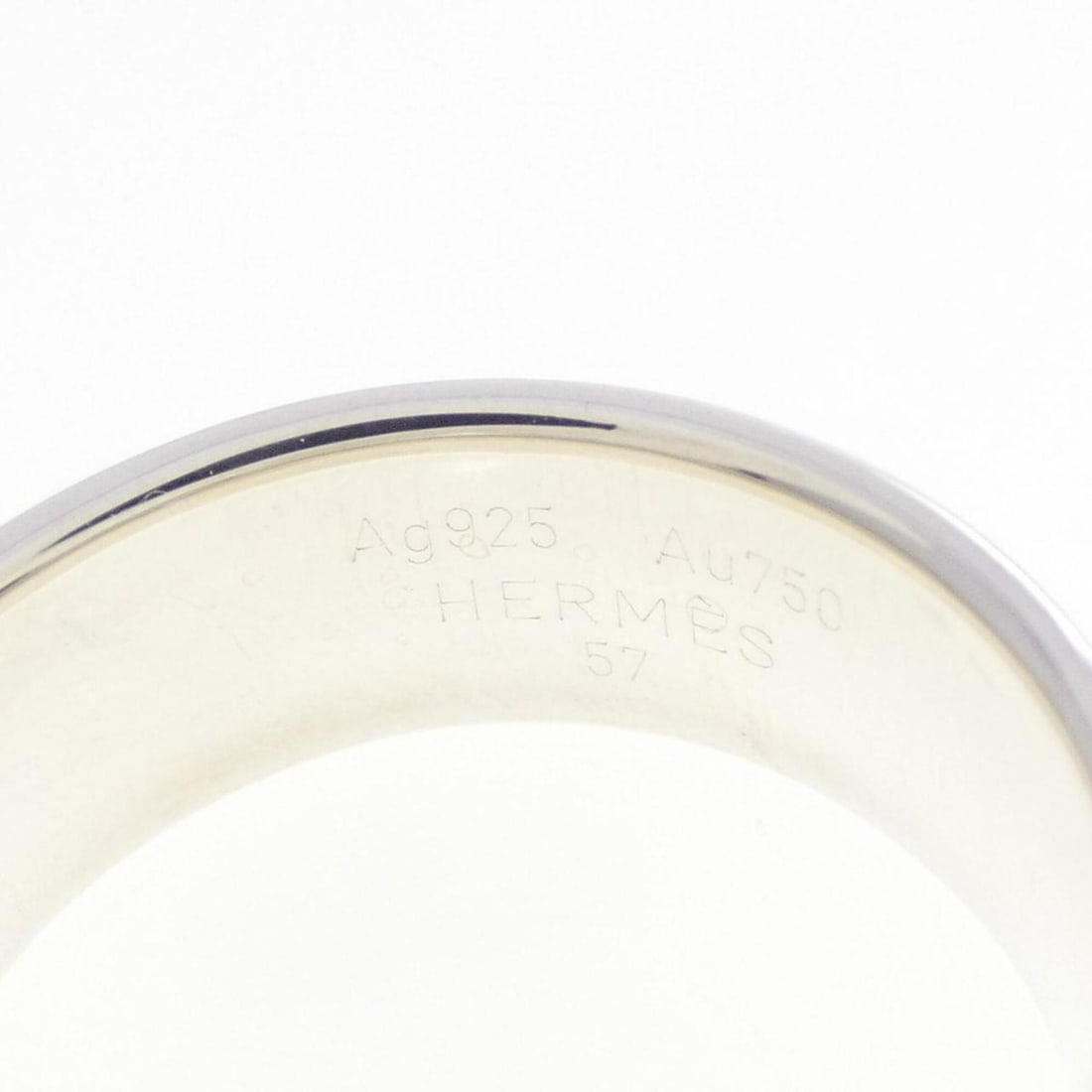 Hermes 925 750YG Ring - 4