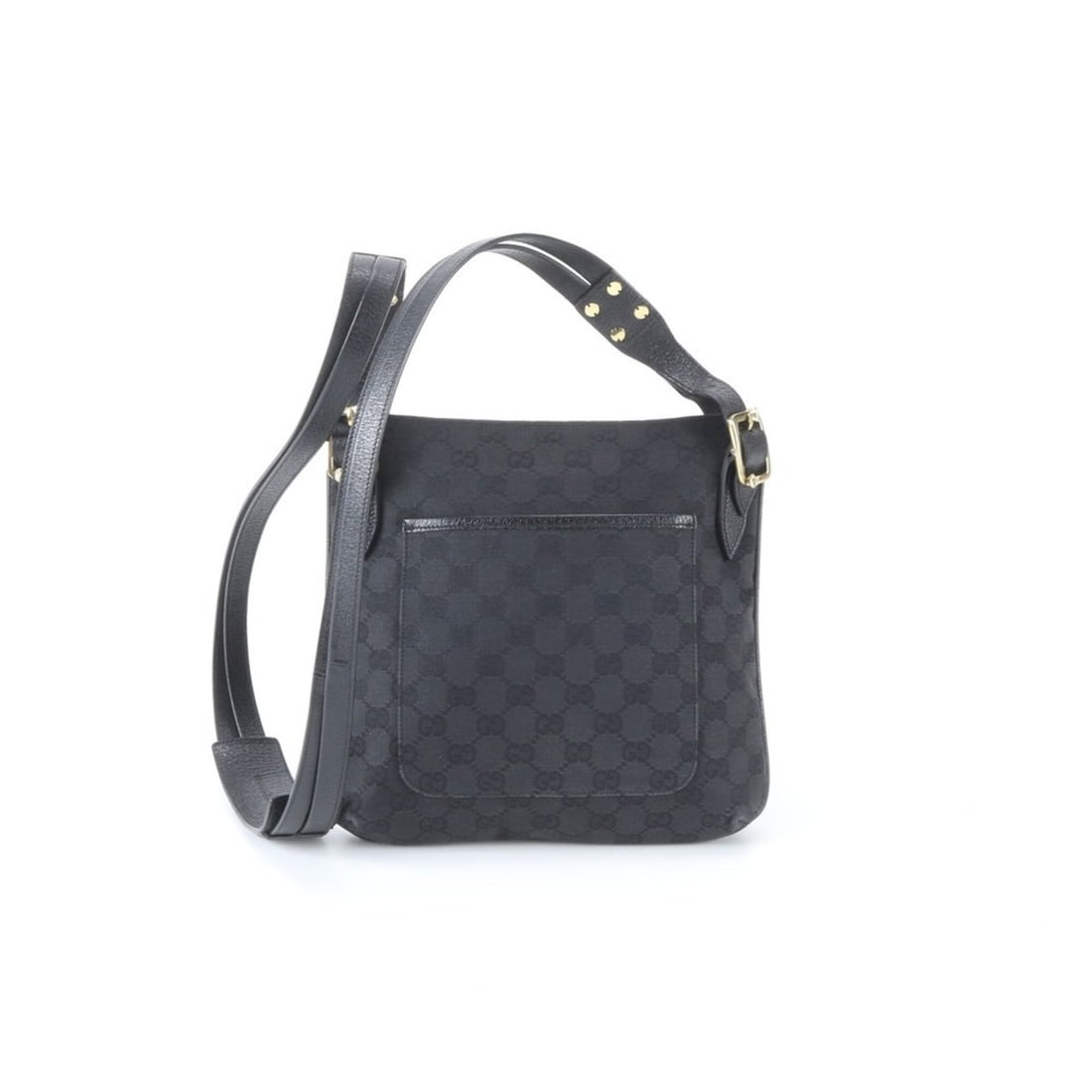 Gucci GG Canvas 115514 Leather Shoulder Bag, Crossbody Handbag, Tote Black, Women's: --- Catalog ---Category: SizeSize (HxWxD): 25cm x 24cm x 6cm / 9.84'' x 9.44'' x 2.36''Category: DesignType: Handbag, Shoulder bag, Tote bagColor: BlackGender: WomenMaterial: Leather , Canvas Category