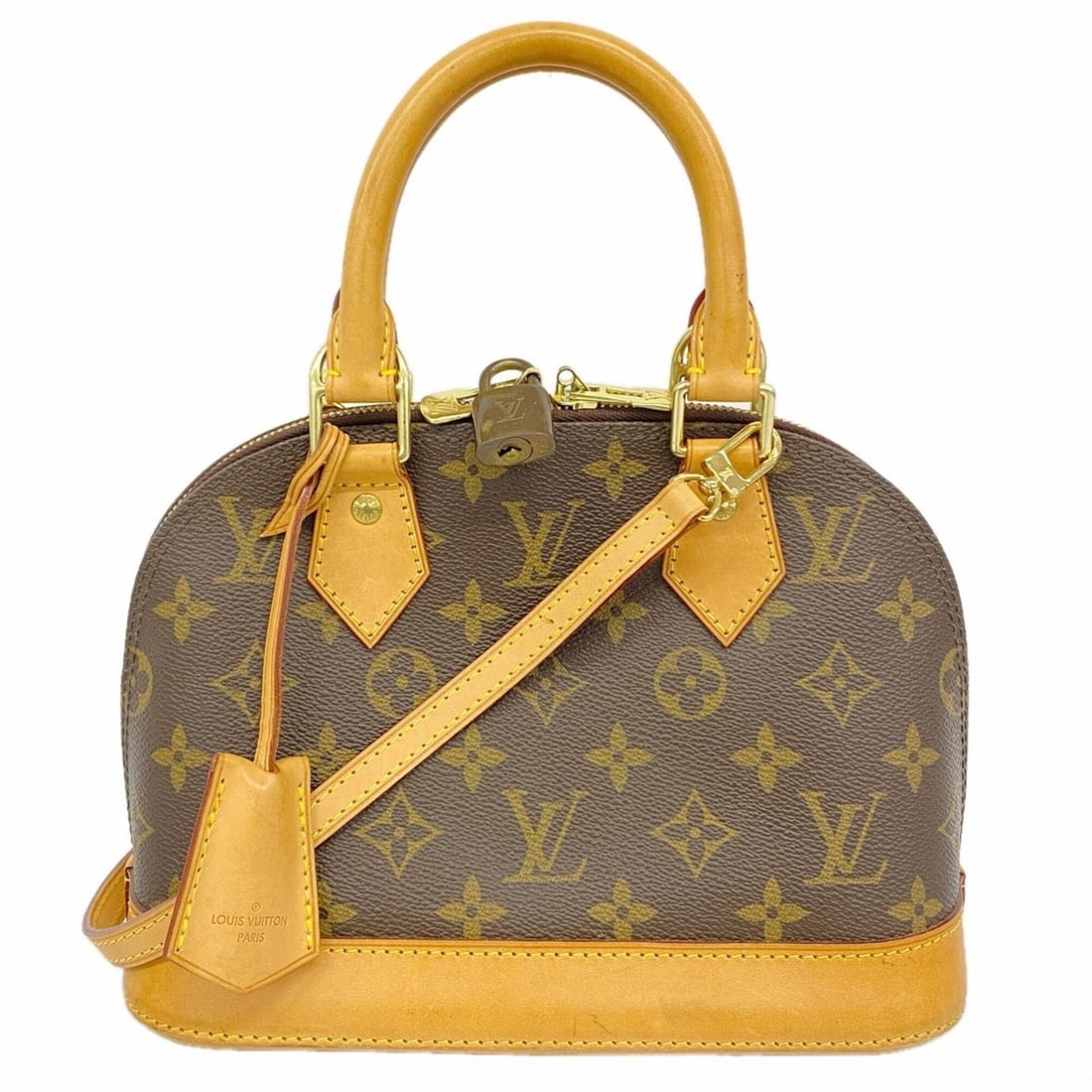 Louis Vuitton Alma BB Monogram Handbag M53152 Brown 2-way bag for women P2949471: --- Catalog ---Category: SizeSize (HxWxD): 17.5cm x 23cm x 11.5cm / 6.88'' x 9.05'' x 4.52''Category: DesignType: HandbagColor: BrownGender: WomenCategory: GeneralMPN: M53152Brand: Louis Vuitton---
