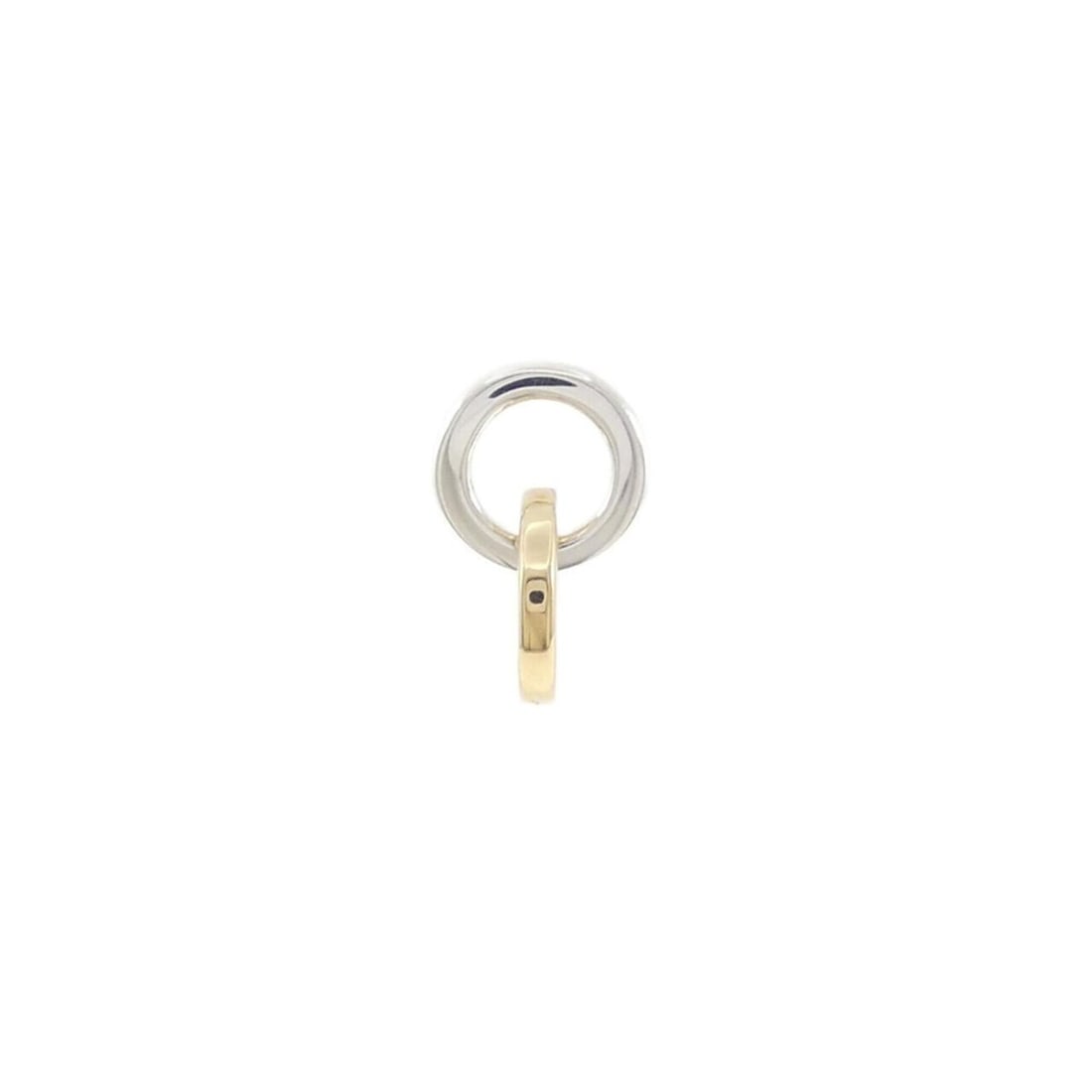 Tiffany & Co. 750YG 925 Earring (Single Earring): --- Catalog ---Category: SizeSize (HxWxD): 18.50mm x 11.30mm / 0.73'' x 0.44''Category: DesignType: Stud earringsGender: WomenMaterial: Silver 925, Yellow gold (18K)Single earring: YesCategory: