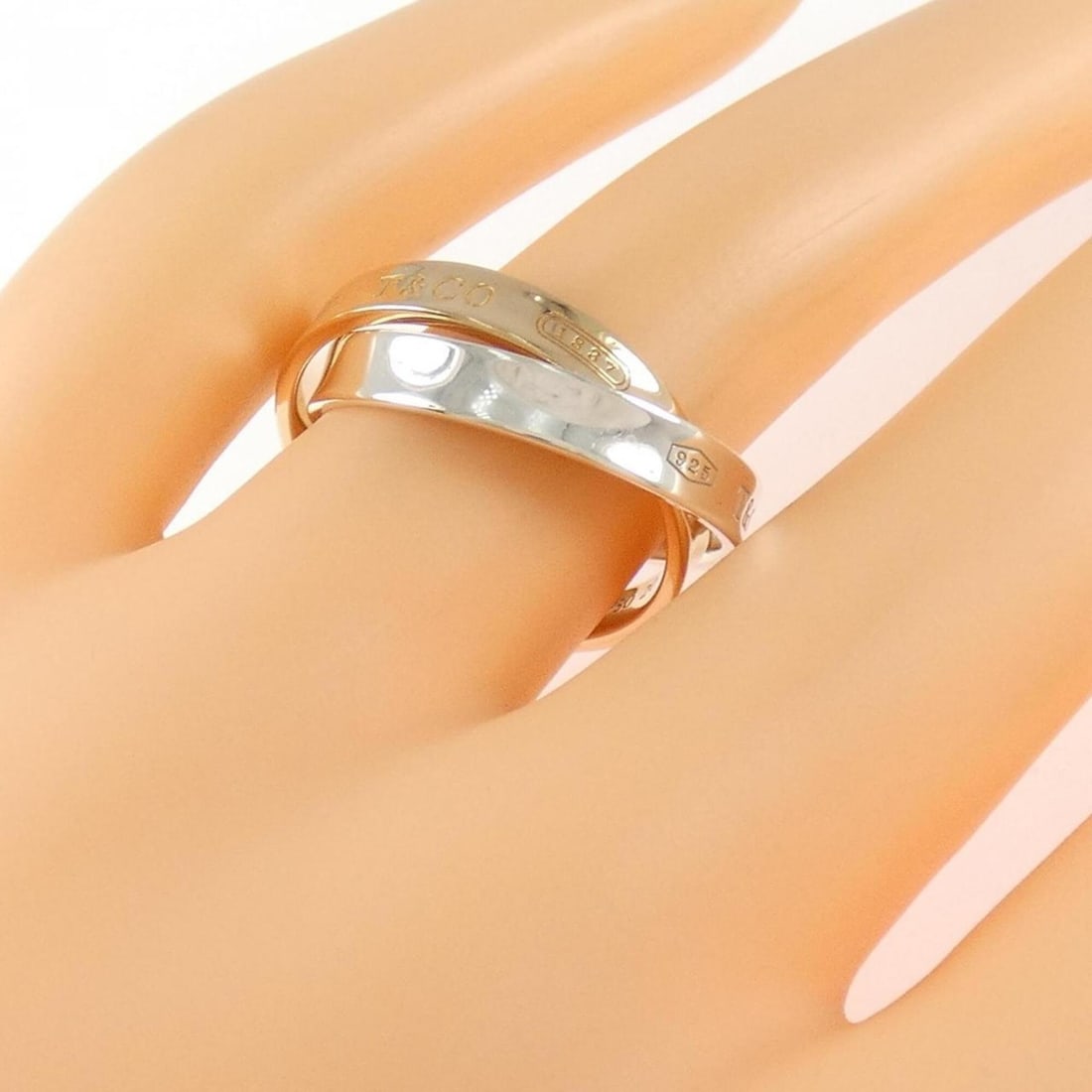 Tiffany & Co. 1837 Interlocking Circle Ring - 5