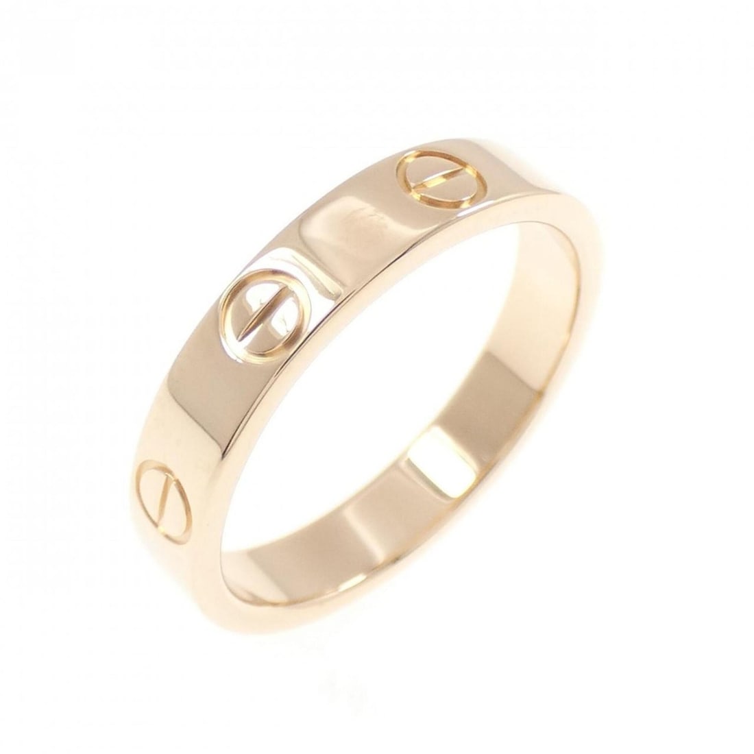 Cartier Mini Love Ring: --- Catalog ---Category: SizeUS Size: 6Brand Size: 51Category: DesignType: Band ringGender: WomenMaterial: Pink gold (18K)Category: GeneralMPN: B4085200Brand: Cartier--- Item List ---Section: