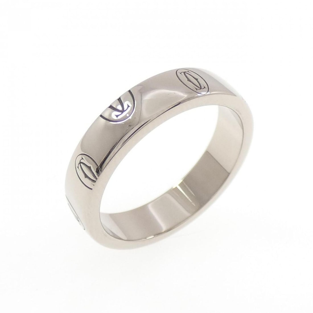 Cartier Happy Birthday Ring: --- Catalog ---Category: SizeUS Size: 4Brand Size: 47Category: DesignType: Band ringGender: WomenMaterial: White gold (18K)Category: GeneralMPN: B4050900Brand: Cartier--- Item List ---Section: