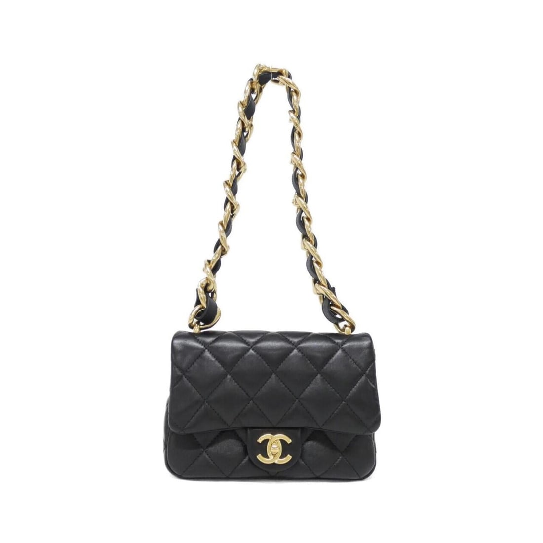 Chanel AS3214 Shoulder Bag: --- Catalog ---Category: SizeSize (HxWxD): 14cm x 21cm x 4cm / 5.51'' x 8.26'' x 1.57''Category: DesignType: Shoulder bagColor: BlackGender: WomenMaterial: Leather Leather/Fur Type: Lamb leatherCatego