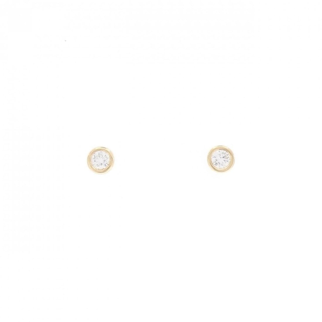 Tiffany & Co. By the Yard Earrings: --- Catalog ---Category: SizeSize (HxWxD): 3.50mm x 3.50mm / 0.14'' x 0.14''Category: DesignType: Stud earringsColor: Yellow goldStone: DiamondGender: WomenMaterial: Yellow gold (18K)Category:
