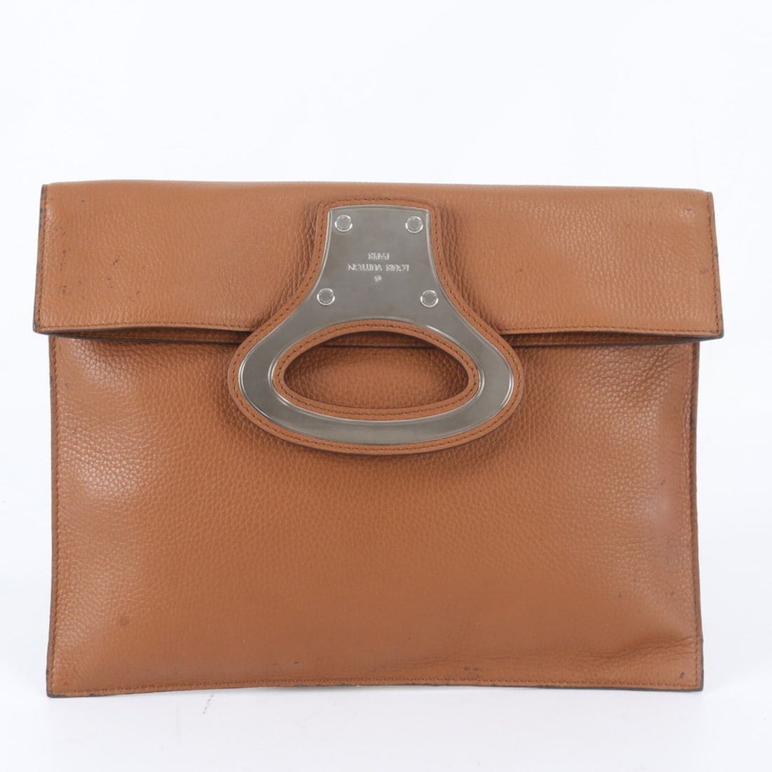 Louis Vuitton Taurillon Leather Portfolio 2-Way Second Bag Clutch Handbag Pouch Tote for Men (1 of 15)
