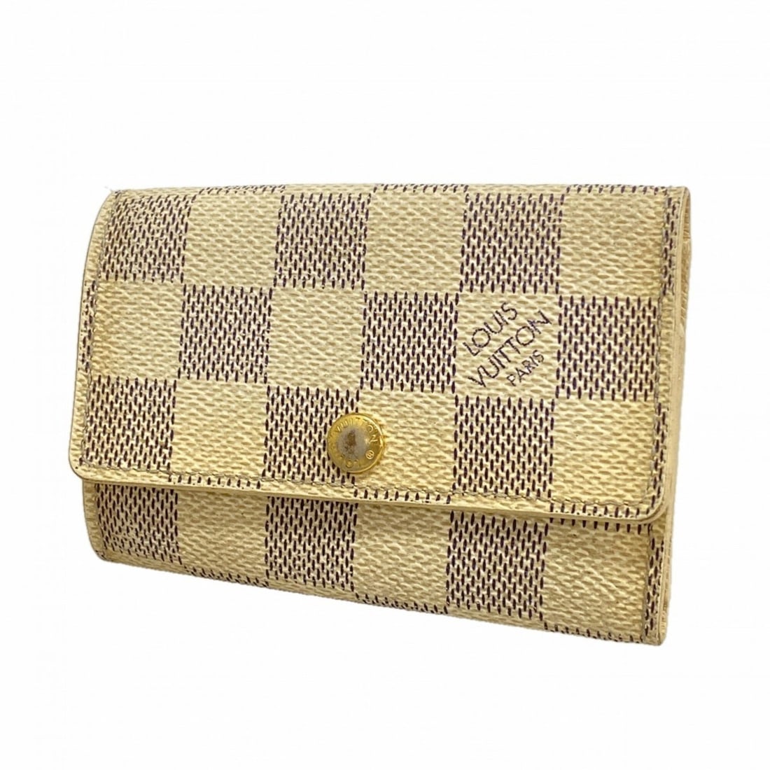 Louis Vuitton Damier Azur Multicles 6 Key Case N61745 White Women's Accessory (1 of 9)