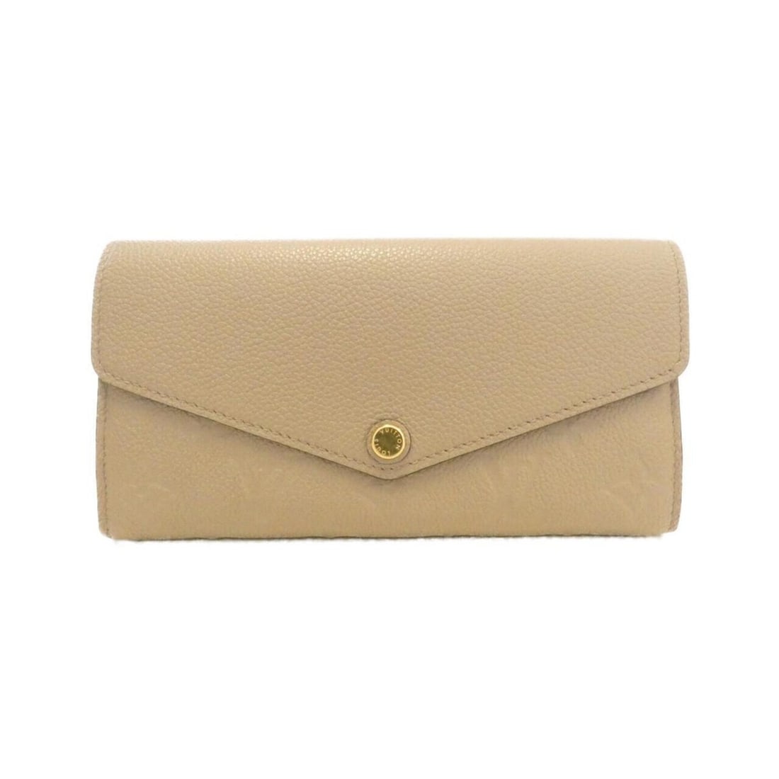Louis Vuitton Monogram Empreinte Portefeuille Sarah M68708 Wallet: --- Catalog ---Category: SizeSize (HxWxD): 10cm x 19cm x 2cm / 3.93'' x 7.48'' x 0.78''Category: DesignType: Long wallet (bi-fold)Color: TourterelleGender: WomenMaterial: Leather Leather/Fur Type: