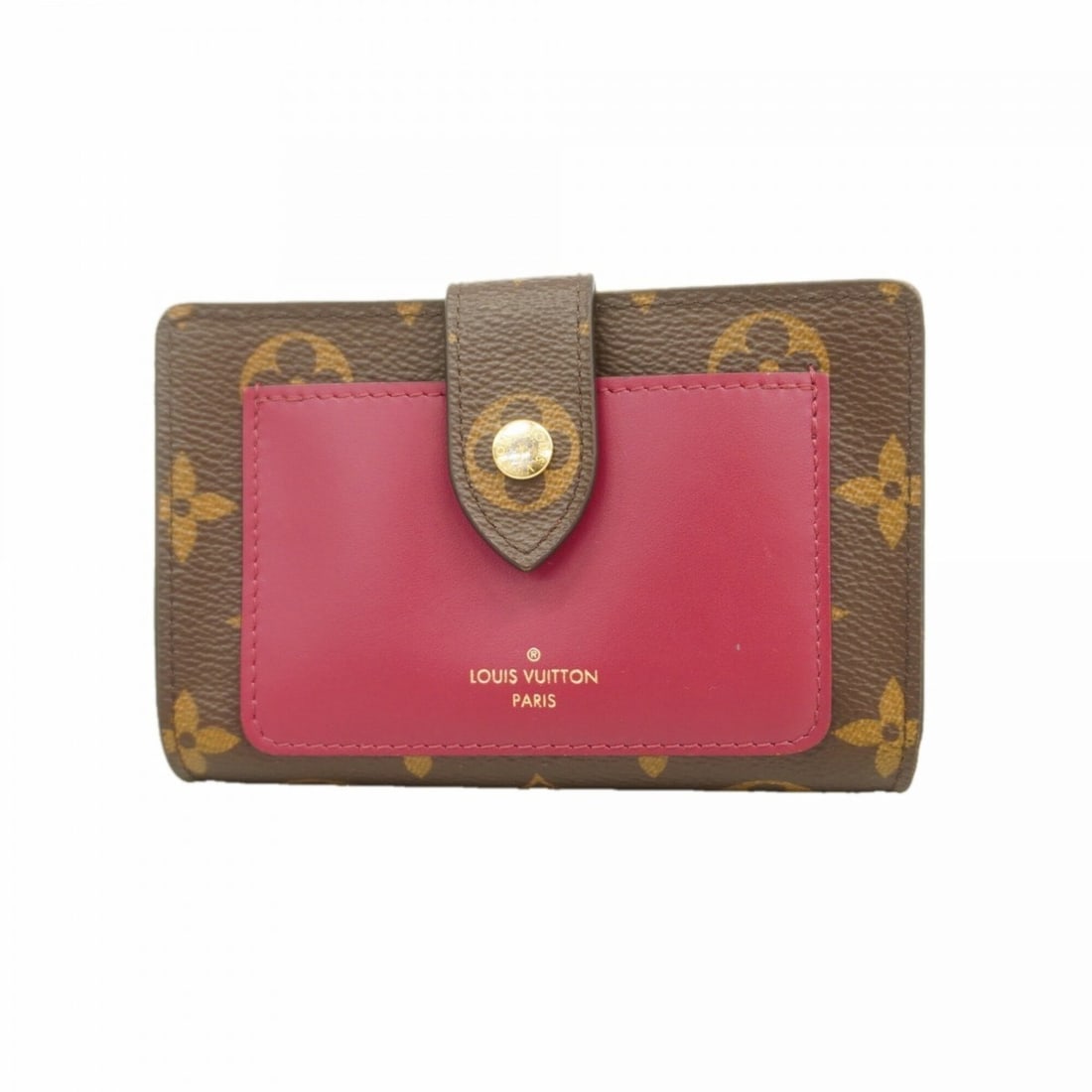 Louis Vuitton Monogram Portefeuille Juliette Wallet M69433 Brown Fuchsia Women's: --- Catalog ---Category: SizeSize (HxWxD): 9cm x 13cm x 2.5cm / 3.54'' x 5.11'' x 0.98''Category: DesignType: Wallet (bi-fold)Color: Brown, FuchsiaGender: WomenCategory: GeneralMPN: M69433Brand: Louis