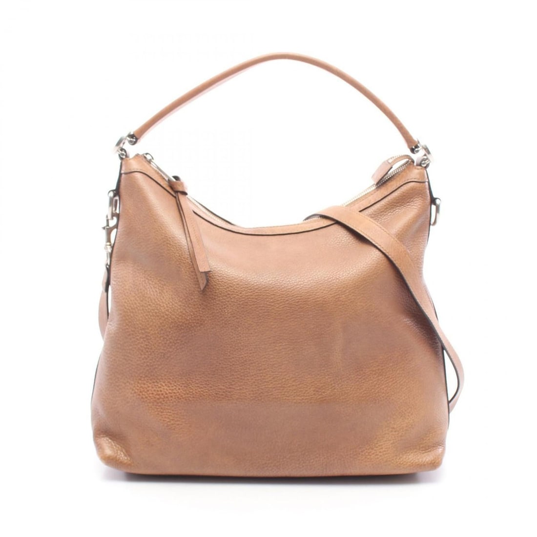 Gucci Miss GG 2-Way Shoulder Bag/Handbag, Leather, Women's, Brown, 326514 (1 of 10)