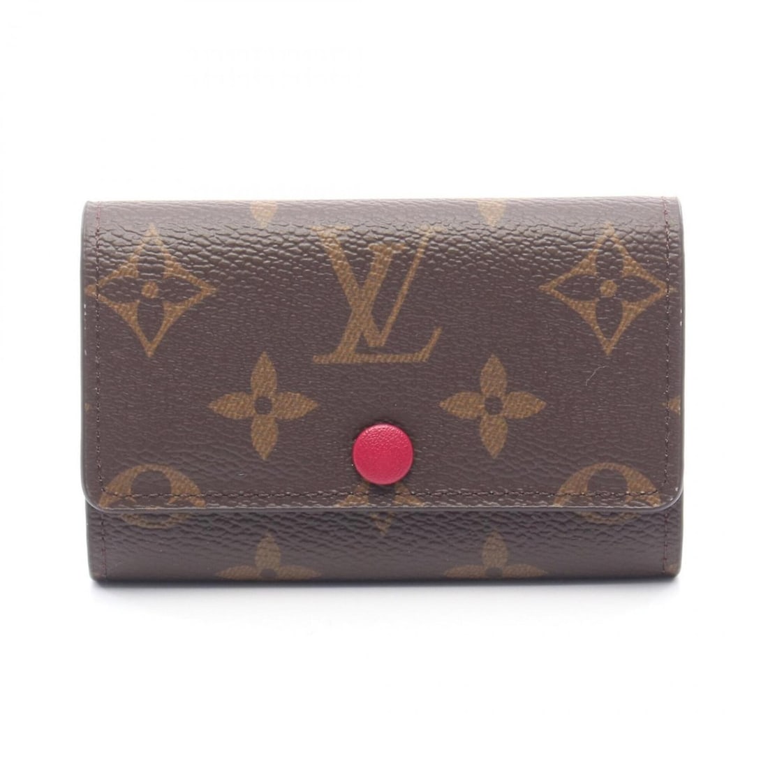 Louis Vuitton Multicles 6 Monogram Fuchsia 6-Key Case Accessory for Women, Pink (M60701) (1 of 10)