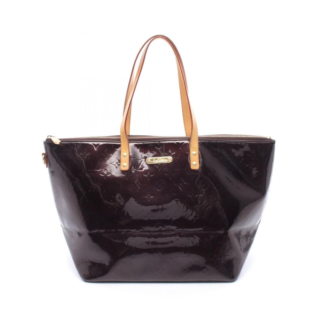 Louis Vuitton Bellevue GM Monogram Vernis Amarante Tote Bag Handbag Leather Women's Purple M93589: --- Catalog ---Category: SizeSize (HxWxD): 27cm x 31cm x 11cm / 10.62'' x 12.2'' x 4.33''Strap Length: 56cm / 22.04''Category: DesignType: Handbag, Tote bagColor: Amarante, PurpleGender: WomenMaterial