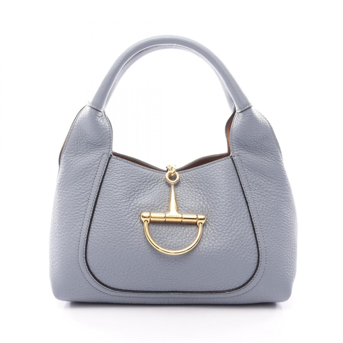 Gucci Soft Bit Small Handbag, Leather, Women's, Blue, 837467: --- Catalog ---Category: SizeSize (HxWxD): 16.5cm x 25cm x 16.5cm / 6.49'' x 9.84'' x 6.49''Category: DesignType: HandbagColor: BlueGender: WomenMaterial: Leather Category: GeneralMPN: 837467Brand: Gu