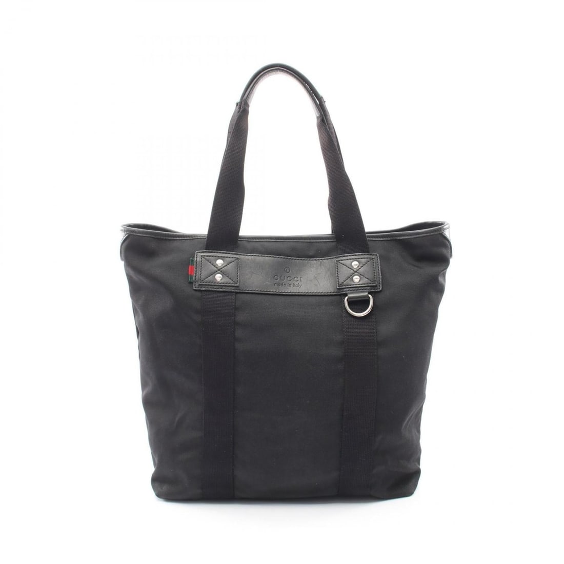 Gucci Sherry Line Tote Bag Handbag Canvas Leather Men's Black 268175: --- Catalog ---Category: SizeSize (HxWxD): 38cm x 35cm x 13cm / 14.96'' x 13.77'' x 5.11''Category: DesignType: Handbag, Tote bagColor: BlackGender: MenMaterial: Canvas , Leather Category: GeneralMPN: