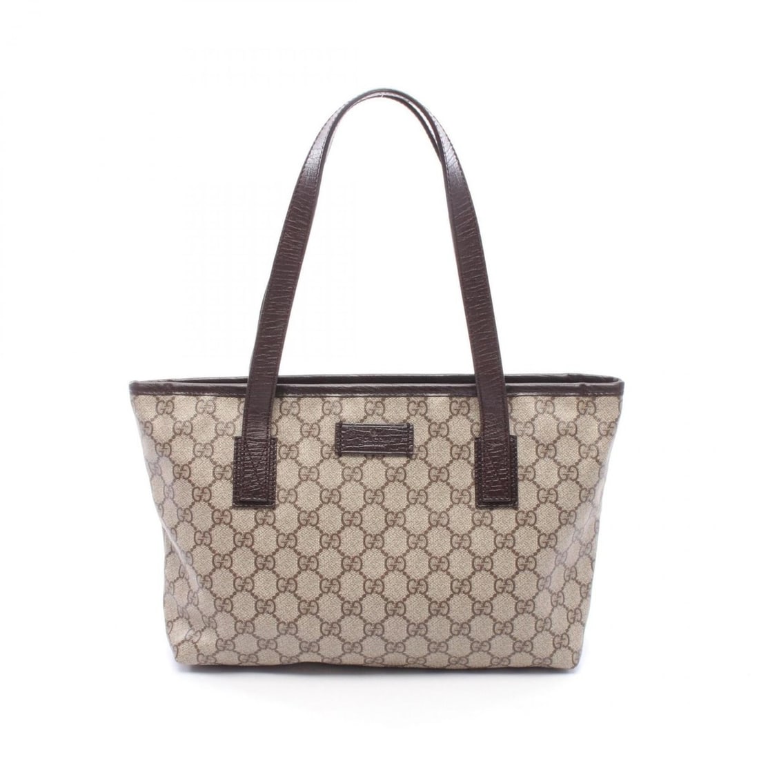 Gucci GG Supreme Tote Bag Handbag, Coated Canvas Leather, Women's, Beige/Brown, 181086: --- Catalog ---Category: SizeSize (HxWxD): 22cm x 30cm x 8cm / 8.66'' x 11.81'' x 3.14''Category: DesignType: Handbag, Tote bagColor: Beige, BrownGender: WomenMaterial: PVC , Leather Category: General