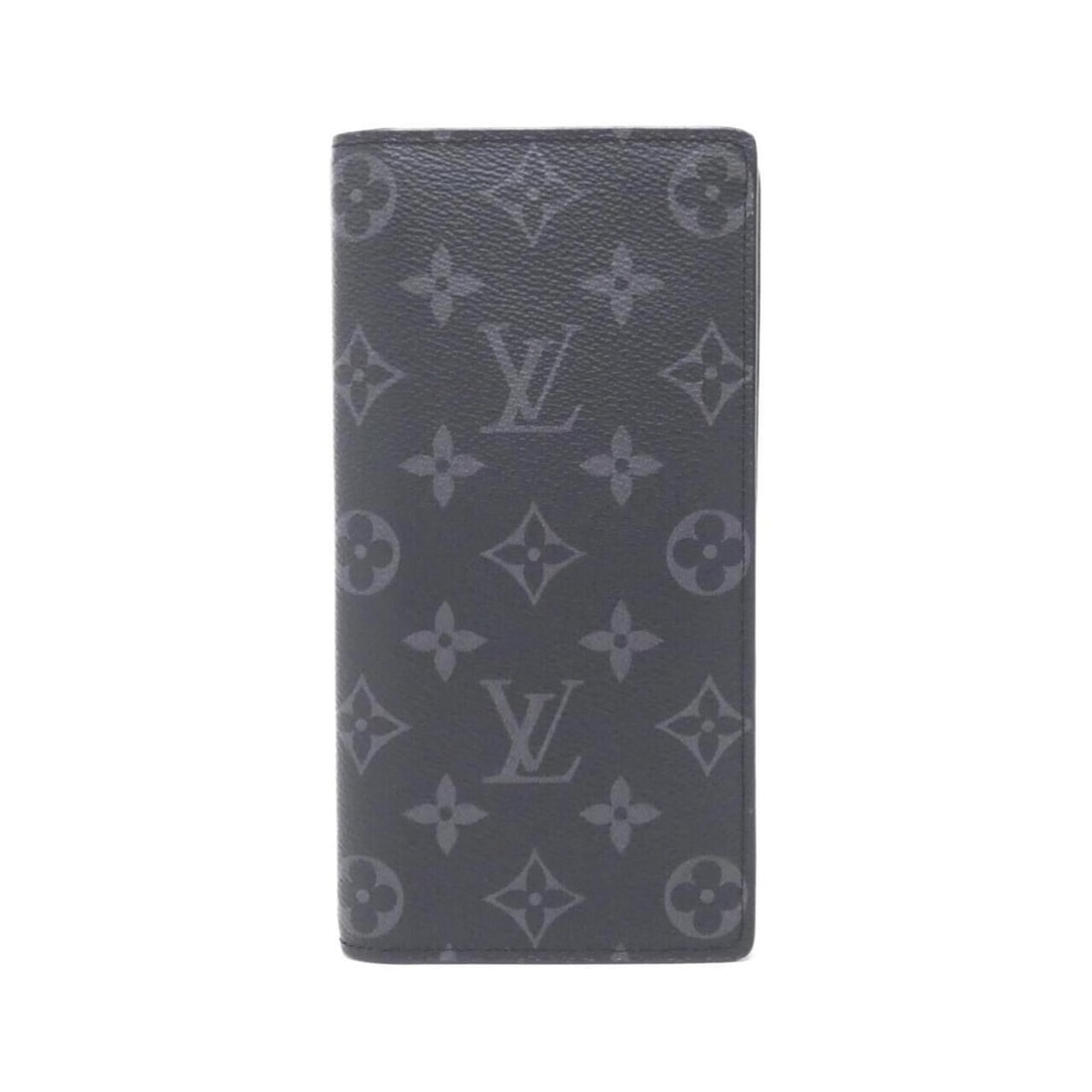Louis Vuitton Monogram Eclipse Portefeuille Brazza M61697 Wallet: --- Catalog ---Category: SizeSize (HxWxD): 19cm x 10cm x 1.5cm / 7.48'' x 3.93'' x 0.59''Category: DesignType: Long wallet (bi-fold)Color: BlackGender: MenMaterial: Coated canvas Category: GeneralLine