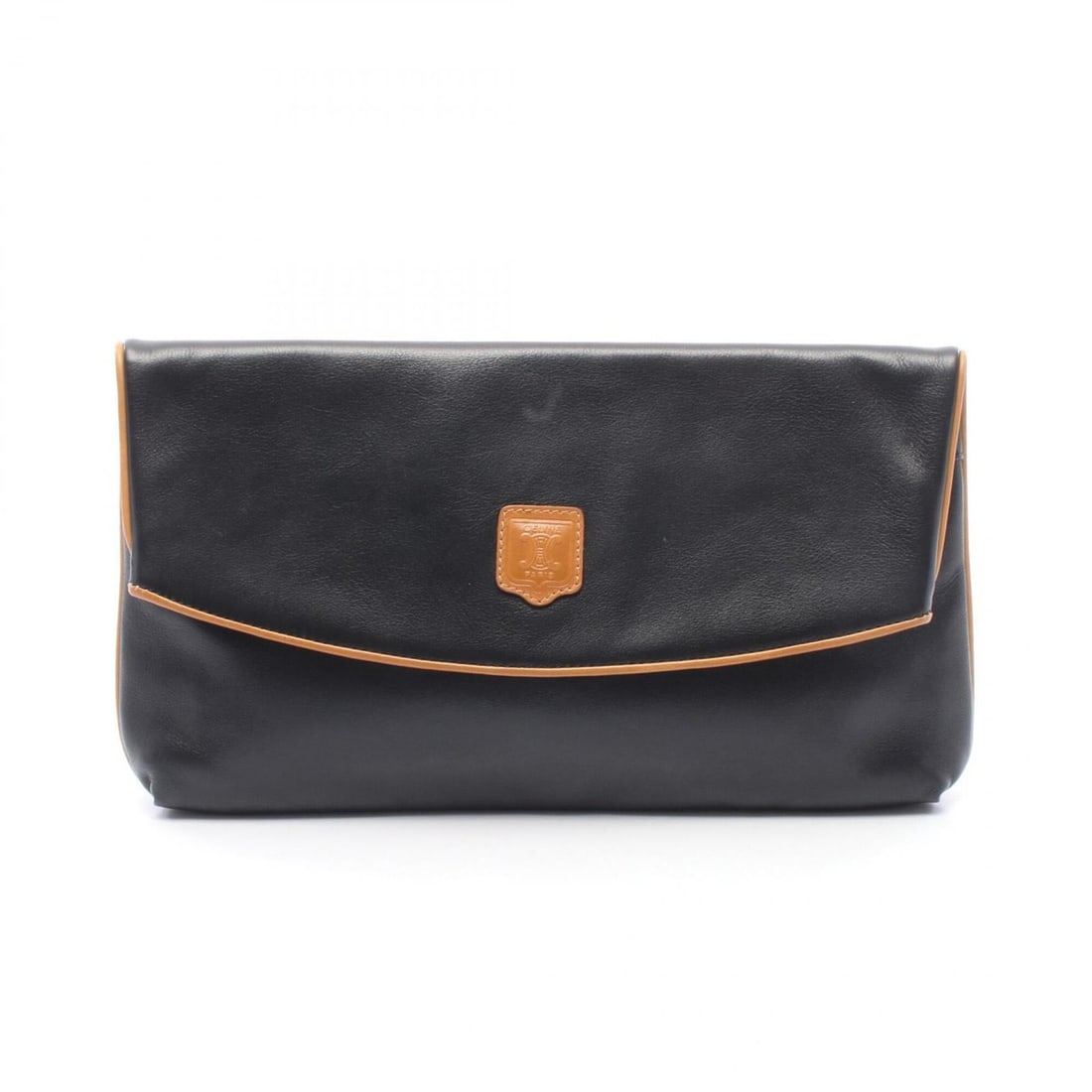 Celine CELINE Second Bag Clutch Handbag Leather Women's Black Brown: --- Catalog ---Category: SizeSize (HxWxD): 19cm x 33cm x 3cm / 7.48'' x 12.99'' x 1.18''Category: DesignType: Clutch bag, HandbagColor: Black, BrownGender: WomenMaterial: Leather Category: GeneralBran